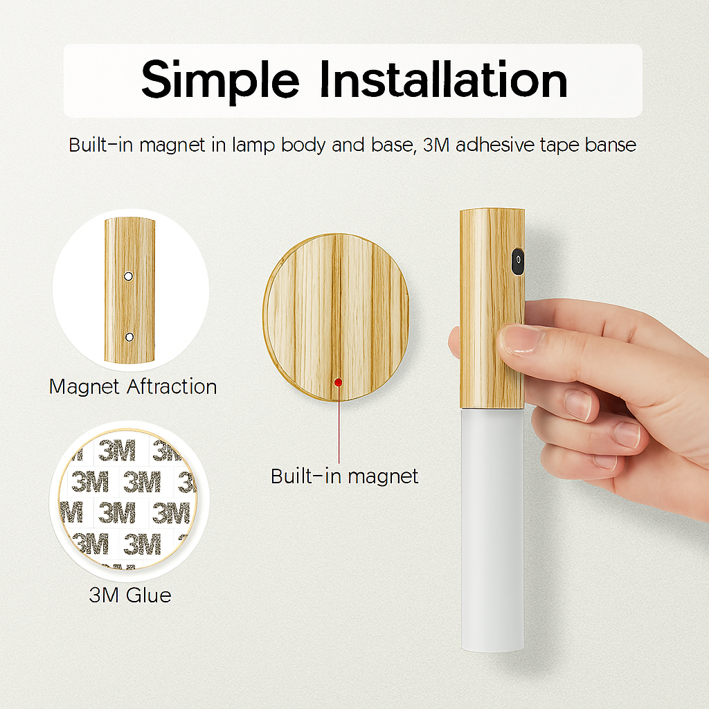 Magnetic Night Light